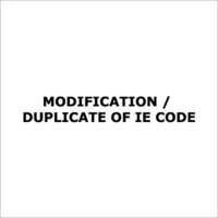 Modification In Import Export Code