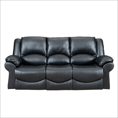 Recliner Sofa on Three Seater Black Reclining Sofa