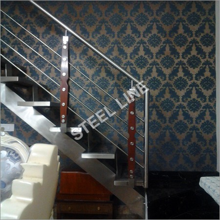 SS Staircase with Railing