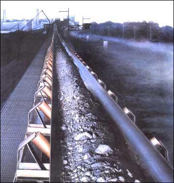 Chevron Conveyor Belts Chevron Conveyor Belts