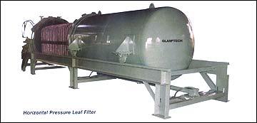 Horizontal Pressure Leaf Filter Horizontal Pressure Leaf Filter