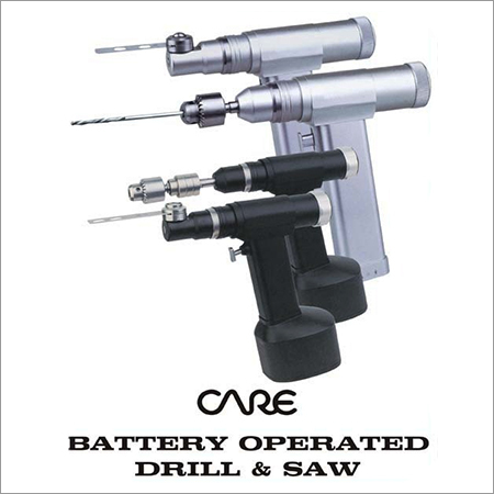 Battery Operated Drill & Saw Battery Operated Drill & Saw