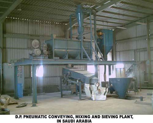 Pneumatic Conveying, Mixing & Sieving System Pneumatic Conveying, Mixing & Sieving System