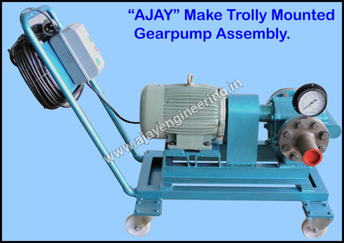 Trolley Mounted Gear Pump Assembly Trolley Mounted Gear Pump Assembly