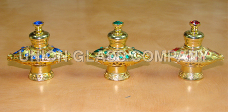 Brass Cap Gold Bottles Brass Cap Gold Bottles