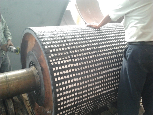 Ceramic Pulley Lagging Ceramic Pulley Lagging