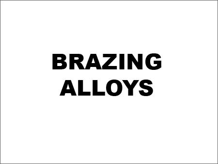 Brazing Alloys Brazing Alloys