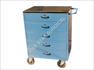 SS Top Emergency Drug Cabinet Trolley SS Top Emergency Drug Cabinet Trolley