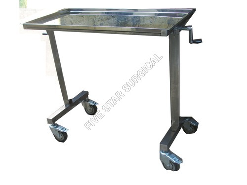 Mayo's Instrument OT Trolley (Mechanically) Mayo's Instrument OT Trolley (Mechanically)
