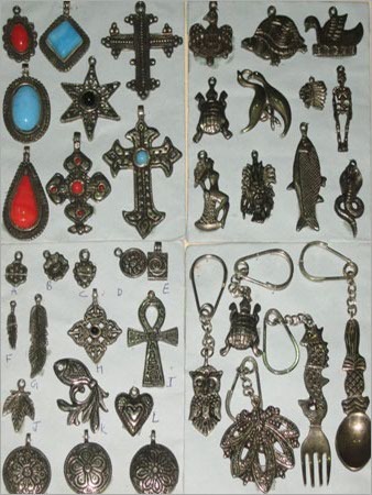 Brass Beads and Pendents Brass Beads and Pendents