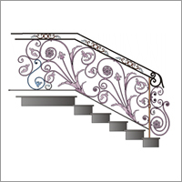 Wrought Iron Mix Railing Wrought Iron Mix Railing