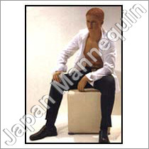 Sitting Male Mannequin Sitting Male Mannequin