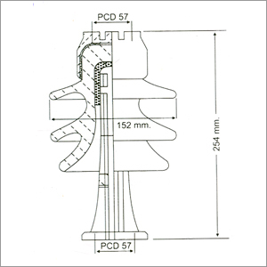 11 Kv High Tension Post Insulator 11 Kv High Tension Post Insulator