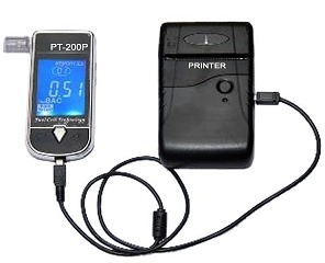 Alcohol Breath Analyser PT 200P With Printer Alcohol Breath Analyser PT 200P With Printer
