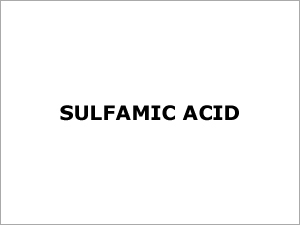 Sulfamic Acid Sulfamic Acid