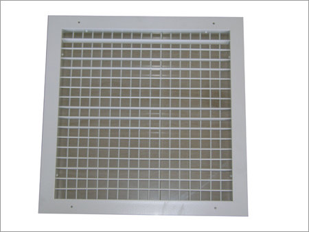 Aluminium Double Louvers Grill Aluminium Double Louvers Grill