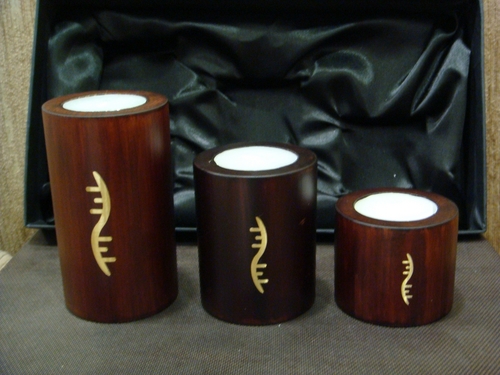 Wooden Candle Votives Wooden Candle Votives