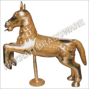 Brass Antique Horse Statue Brass Antique Horse Statue