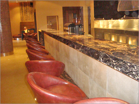 Italian Marble Bar Counter And Brown Kota Italian Marble Bar Counter And Brown Kota