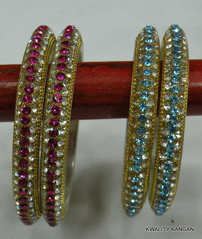 Rhinestone Lac Bangles Rhinestone Lac Bangles
