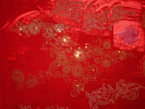 Rhinestone Heat Transfer Motif Rhinestone Heat Transfer Motif