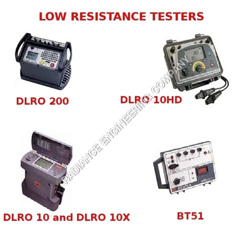 Low Resistance Testers Low Resistance Testers