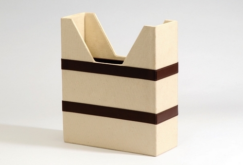 Leathrette Magazine Rack Leathrette Magazine Rack