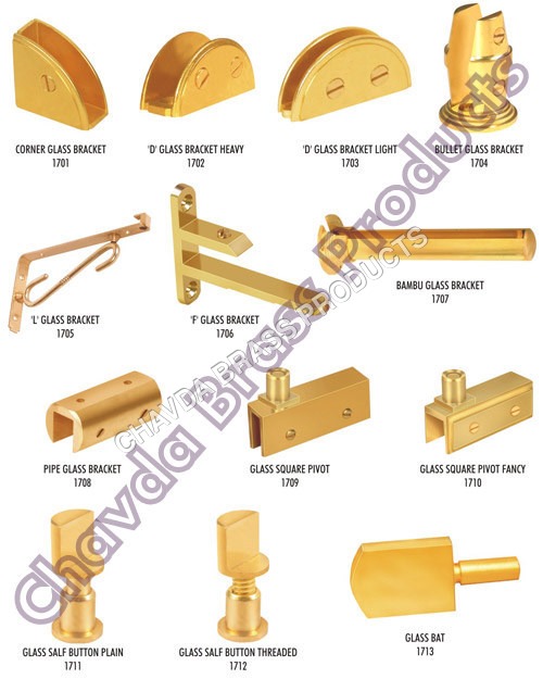 Brass Glass Brackets Brass Glass Brackets