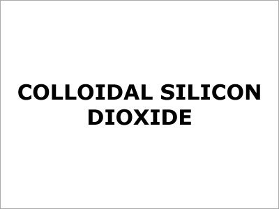 Colloidal Silicon Dioxide Colloidal Silicon Dioxide