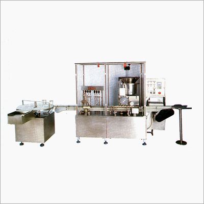 Automatic Vial Filling and Bunging Machine Automatic Vial Filling and Bunging Machine