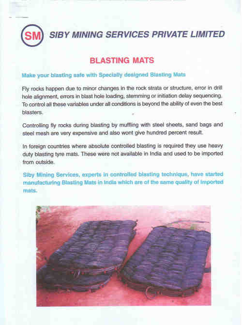 Mining Blasting Mats Mining Blasting Mats