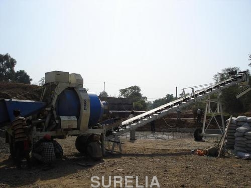 Industrial Concrete Belt Conveyor Industrial Concrete Belt Conveyor
