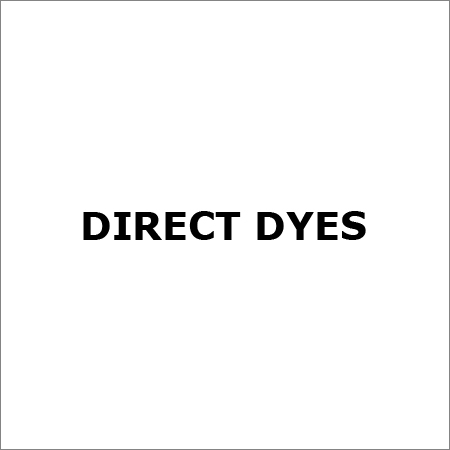 Direct Dyes Direct Dyes