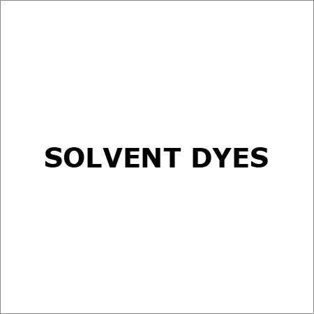 Solvent Dyes Solvent Dyes