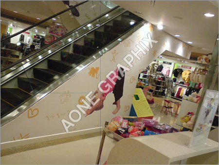 Escalator Vinyl Stickers Escalator Vinyl Stickers