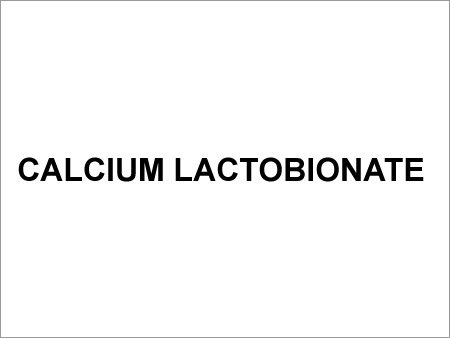 Calcium Lactobionate Calcium Lactobionate