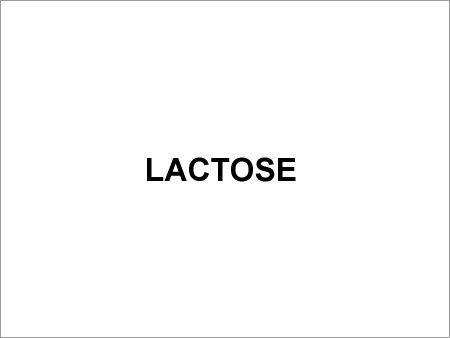Lactose Lactose
