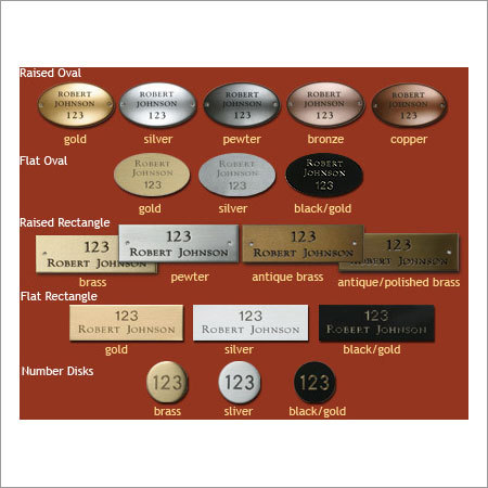 Acrylic Name Plates Acrylic Name Plates