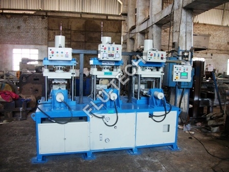 Compression Moulding Press 3 Station for Pickers Compression Moulding Press 3 Station for Pickers