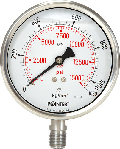 High Pressure Glycerin Filled Gauges High Pressure Glycerin Filled Gauges