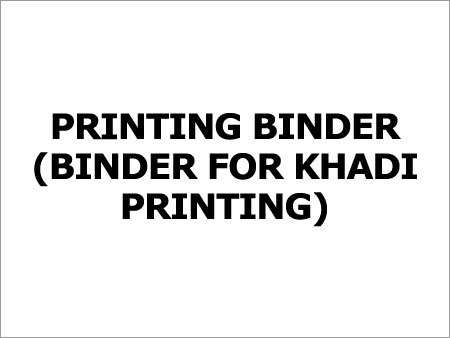 Khadi Printing Binder Khadi Printing Binder