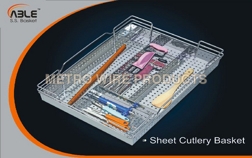 Sheet Cutlery Basket Sheet Cutlery Basket