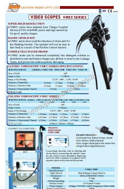 Gastro Video Scopes Gastro Video Scopes