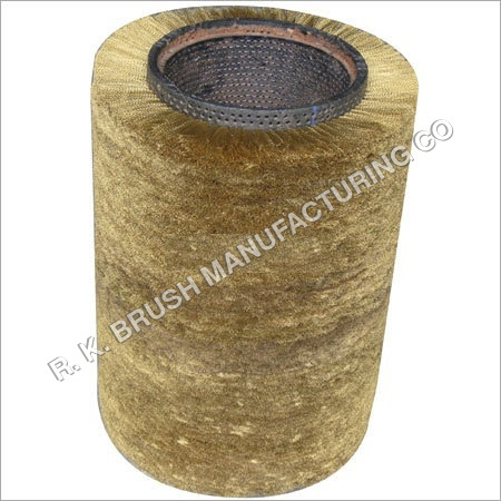 Brass Wire Roller Brush Brass Wire Roller Brush