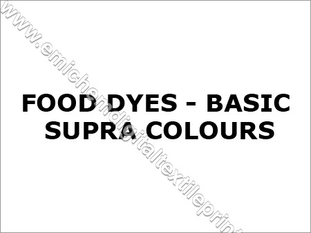 Food Dyes Food Dyes