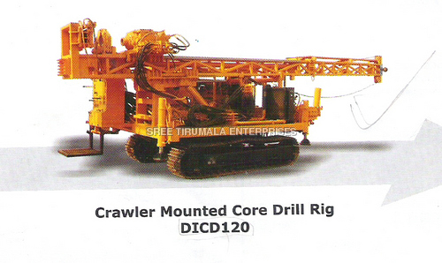 Crawler Mounted Core Drill Rig Crawler Mounted Core Drill Rig
