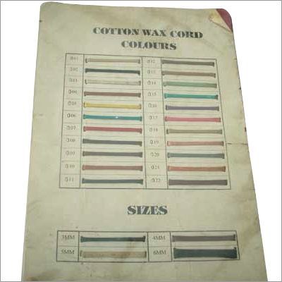 Waxed Cotton Cords Waxed Cotton Cords