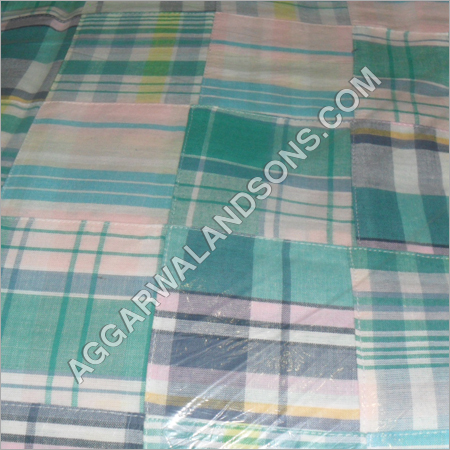 Checked Cotton Fabric Checked Cotton Fabric