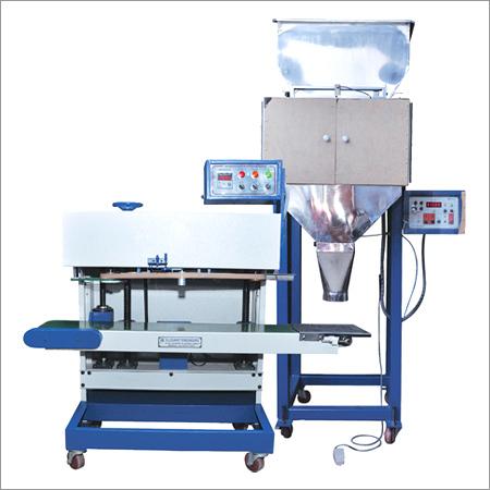 Vertical Pouch Sealer With Load Cell Weigher Vertical Pouch Sealer With Load Cell Weigher