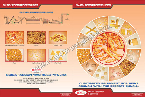 Snack Making and Frying Line Snack Making and Frying Line